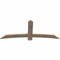 Ekena Millwork Bellingham Smooth Timber Gable Bracket, Douglas Fir, 72"W x 30"H x 1 1/2"D x 5 1/2"F, 10/12 Pitch GBW072X30X0206BEL00SDF - alternate 4